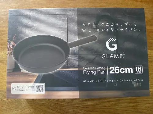 GLAMP.セラミックコーティングフライパン